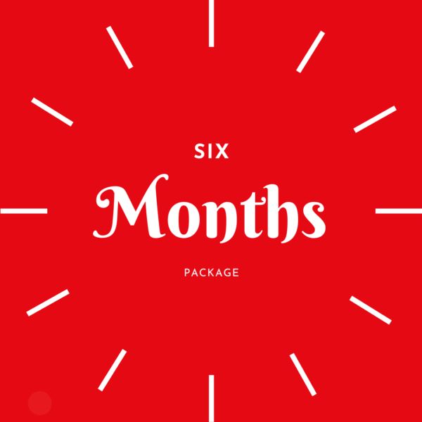 SIX Month Package (Without box)