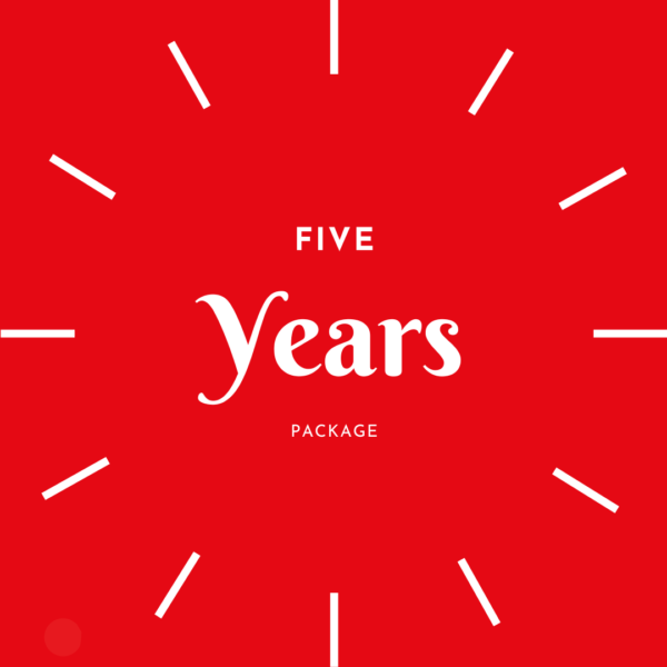 Five Year Package (Without IPTV Box)